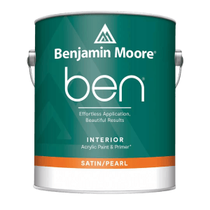 Benjamin Moore Ben Interior Satin/Pearl Gallon